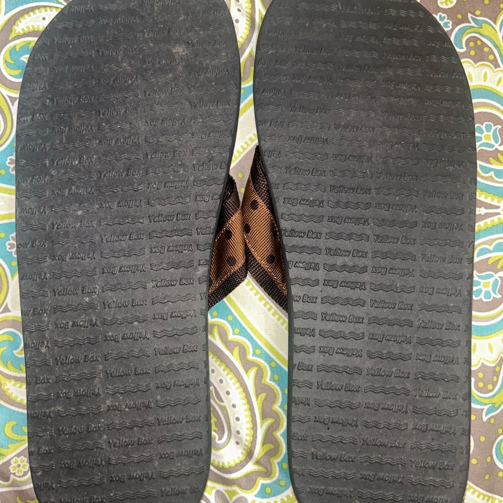 Yellow Box Sandals - Picture 2 of 2